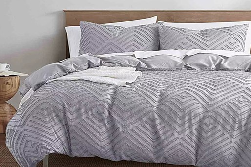 Tufted duvet cover 3pcs