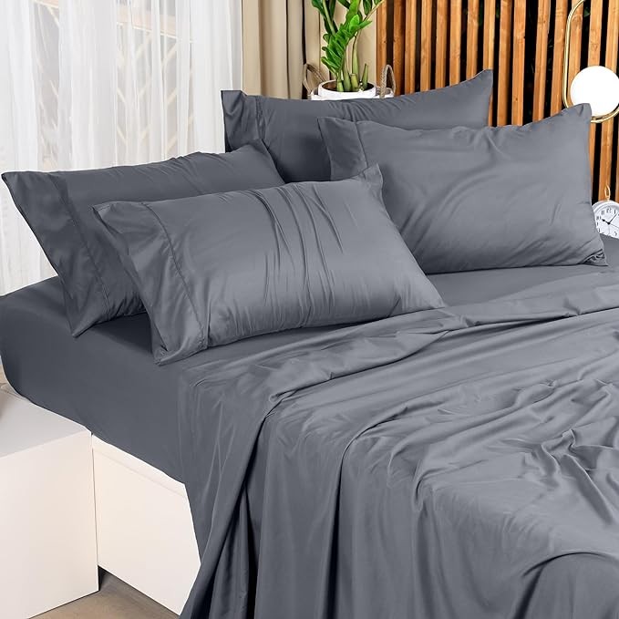 brushed microfiber bed sheet set 4pcs